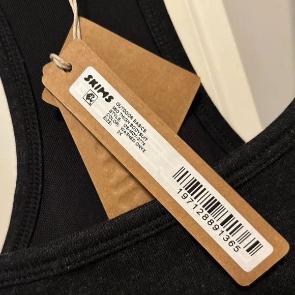 SKIMS OUTDOOR BASICS MID THIGH BODYSUIT NWT 3X